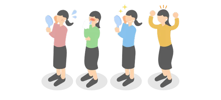 元気に過ごす家族のイメージ