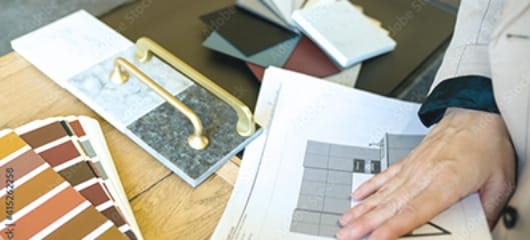 担当顧客との設計のお打ち合わせ