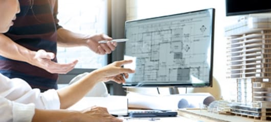 打ち合わせ内容の図面作成