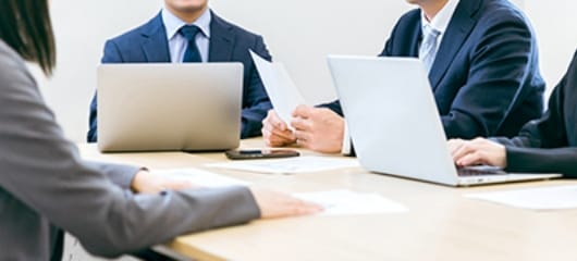 上司や他社担当者との打ち合わせ